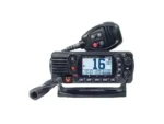 STANDARD HORIZON ECLIPSE BLACK 25W Fixed Mount VHF radio with Dot Matrix LCD, Hand Mic with Keys | GX1410B