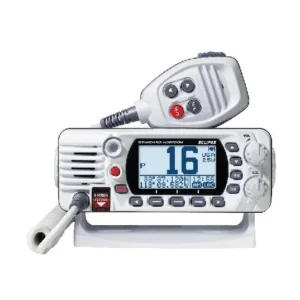 STANDARD HORIZON ECLIPSE WHITE 25W Fixed Mount VHF/GPS with Dot Matrix LCD | GX1410GW