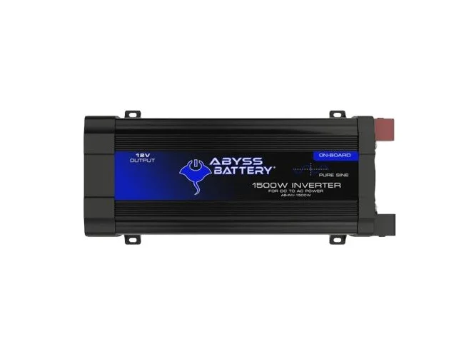 ABYSS 12V 1500W DC to AC Inverter - Pure Sine Wave | AB-INV-1500W *DROP-SHIP ITEM