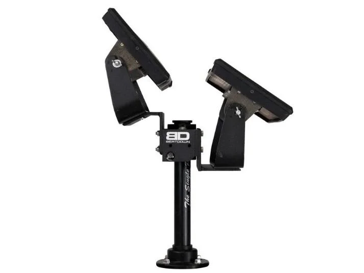 BEATDOWN OUTDOORS Single Pole Tall Quick Release Double Stack | BD-SINGLP-TQRDS