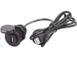 BLUE SEA 12VDC USB 2.0 Port w/ Ext Cable | 1044-BSS