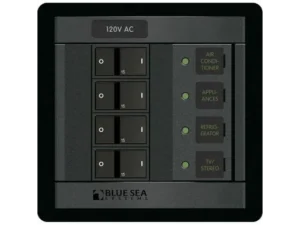BLUE SEA 360 Panel - 120V AC with 4 Positions | 1210-BSS