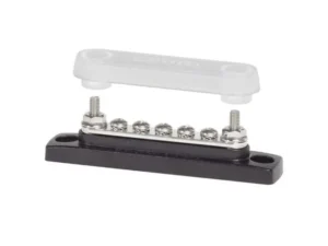 BLUE SEA MiniBus 5 x #8-32 CommonBus w/cvr | 2314-BSS
