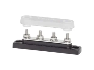 BLUE SEA MiniBus 4 x #10-32 CommonBus w/cvr | 2315-BSS
