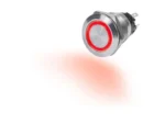 BLUE SEA Switch Button SS 10A OFF-ON Red | 4162-BSS