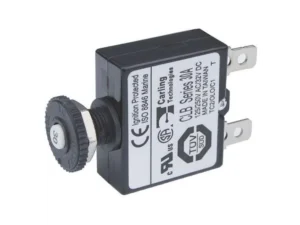BLUE SEA Circuit Breaker Push Button QC 30A | 7059-BSS