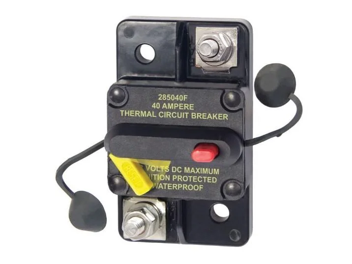 BLUE SEA Circuit Breaker, Bus 285 SfcMt 40 A | 7182-BSS
