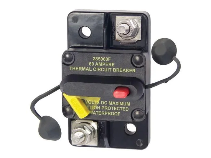 BLUE SEA Circuit Breaker, Bus 285 SfcMt 60 A | 7184-BSS