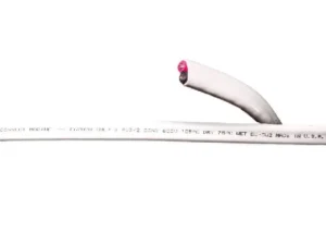 CAMERON CONNECT 8/2 WHT FLAT BOAT CABLE RED/BLK 50' | 8/2 WHITE FLAT BOAT-RB-50