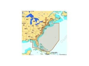 C-MAP Max Wide microSD - U.S. East Coast & Bahamas | M-NA-M022-MS *ON SALE WHILE SUPPLIES LAST*