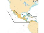 C-MAP Reveal X - Central America & Caribbean | M-NA-T-205-R-MS