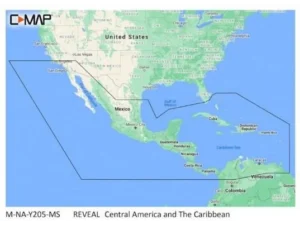 C-MAP Reveal - Central America and Caribbean | M-NA-Y205-MS