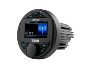 DS18 Marine and Powersports Headunit 3" Color TFT screen , 2 Zones, 4 volts Output, BT, RDS 4 X 50 Watts | MRX100