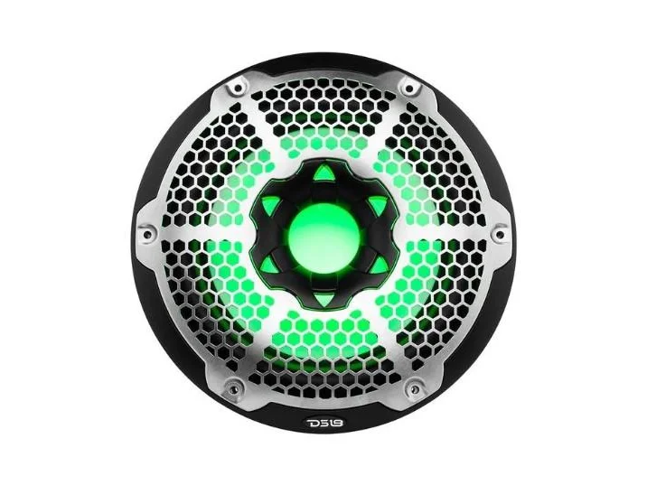 DS18 10" Marine Subwoofer With LED RGB Lights 300 Watts Rms SVC 4-Ohm -Black| NXL-10SUB/WH - Image 4