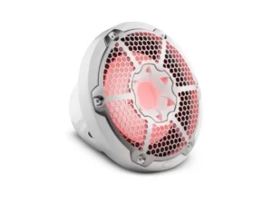 DS18 10" Marine Subwoofer With LED RGB Lights 300 Watts Rms SVC 4-Ohm -White | NXL-10SUB/WH