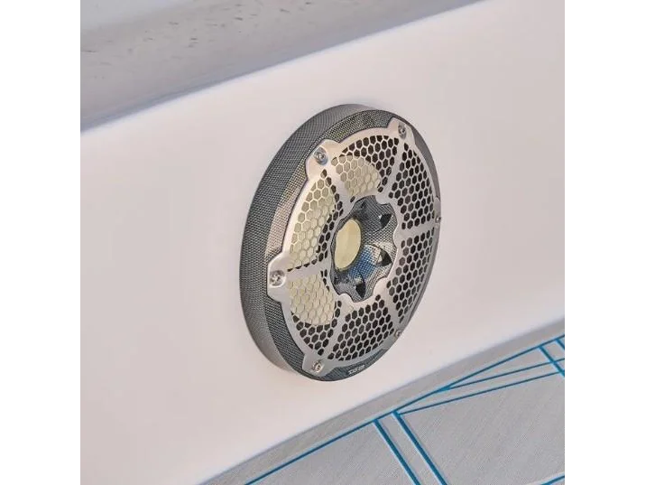 DS18 10" Marine Subwoofer With LED RGB Lights 300 Watts Rms SVC 4-Ohm -White | NXL-10SUB/WH - Image 2