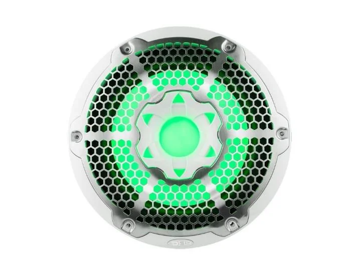 DS18 10" Marine Subwoofer With LED RGB Lights 300 Watts Rms SVC 4-Ohm -White | NXL-10SUB/WH - Image 3