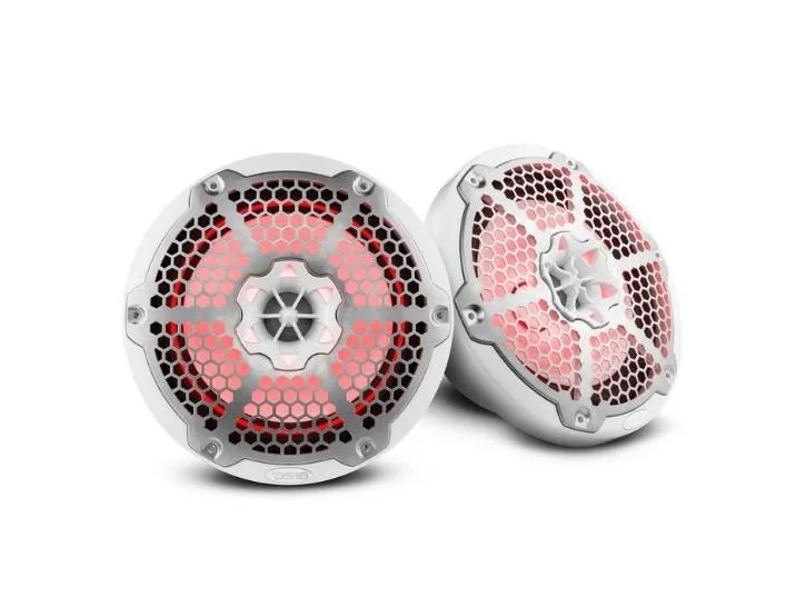 DS18 8" 2-Way 125 Watts RMS 4O White | NXL-8M/WH