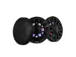 DS18 NXL 6.5" 2-WAY COAXIAL MARINE SPEAKER WITH DIGITAL LED LIGHTS AND BULLET TWEETER 150 WATTS 4-OHM | NXL-IQ6/BK