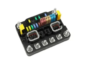 EGIS MT Series 12 Pos Sealed ATM Fuse/CB Block + 250 A Ground Bus | 3412B