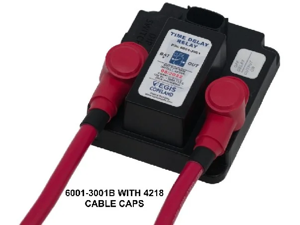EGIS MOBILE ELECTRIC Insulator - Stud Cable Cap 0.73 in Dia, for TH Relays | 4218 - Image 2
