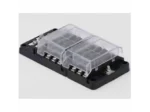 EGIS MOBILE ELECTRIC 8026 RT Fuse Block 12 Pos w/Ground & LED Indication