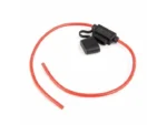 EGIS MOBILE ELECTRIC 901028 Fuse Holder Inline ATO 18" Long 12 AWG Red Wire