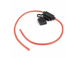 EGIS MOBILE ELECTRIC 901028 Fuse Holder Inline ATO 18" Long 12 AWG Red Wire