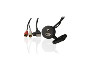 FUSION MS-CBUSB3.5, Panel Mount USB & 3.5mm AUX Connector | 010-12381-00