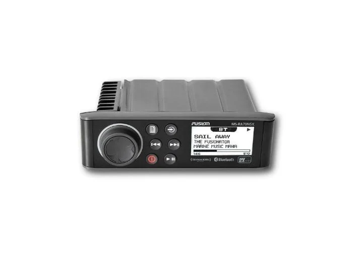 FUSION MS-RA70NSX Marine Stereo with NMEA 2000 and SiriusXM-Ready | 010-01516-30 - Image 3