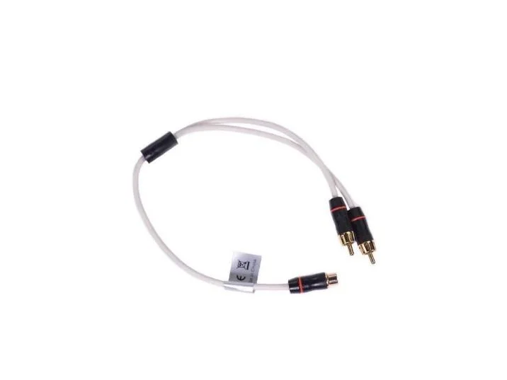 FUSION MS-RCAYM, Female to Dual Male RCA Splitter Cable, 0.9 ft | 010-12621-00