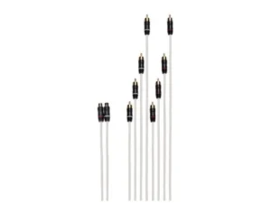 FUSION Performance RCA Cable Dual Female to 8-way Male Splitter, 2.1 ft | 010-13356-00