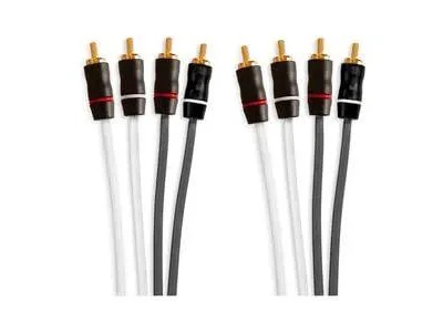 FUSION RCA Cables, 4 Channel, 12 ft Cable | 010-12893-00