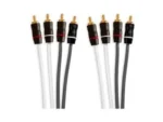 FUSION RCA Cables, 4 Channel, 6 ft Cable | 010-12892-00