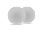 FUSION Signature Series 3i Marine Speakers, 8.8" 330-watt Coaxial Classic White Marine Speakers (Pair) | 010-02773-00