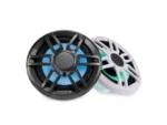 FUSION XS-FL65SPGW, XS Series 6.5" 200-Watt Sports Speakers (Pair) with RGB LED, with Gray and White Grilles | 010-02196-20