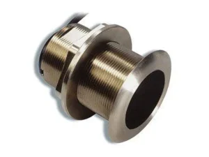 GARMIN B60 BRONZE THRU-HULL LOW PROFILE AT 12 DEGREE TILT FOR 8 TO 15 DEGREE DEADRISE, W/TEMP, 8-PIN | 010-10982-21