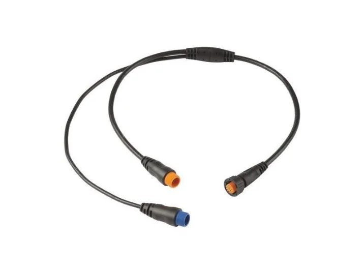 GARMIN Y-Adapter Cable for 12-Pin Transducer + 8-Pin Transducer to 12-Pin Sounder | 010-12445-33