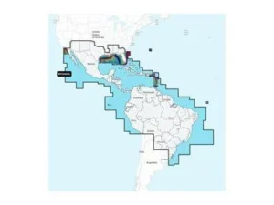 GARMIN Navionics+ Mexico, Caribbean to Brazil, Navionics Platinum+ microSD/SD card NPSA004L | 010-C1364-40