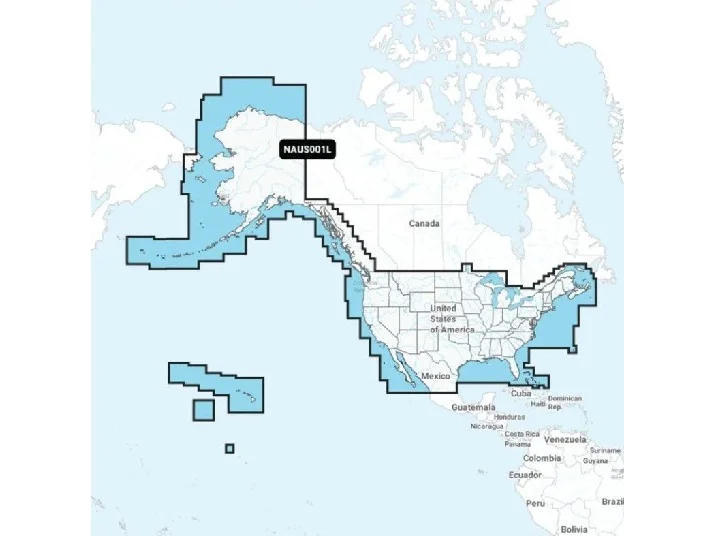 GARMIN Navionics+ U.S. & Coastal Canada, Navionics+ microSD/SD card NAUS001L | 010-C1366-30 - Image 2