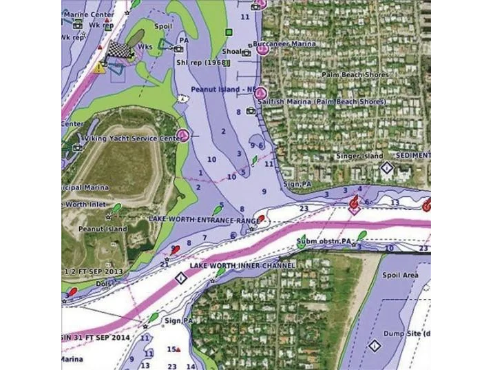 GARMIN BLUECHART VUS030R Southeast Caribbean BlueChart g3 Vision microSD/SD Card - Image 2