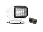 GOLIGHT GT LED 12 Volt Permanent Mount with Hard Wired Dash Mount Remote - White | 20204GT