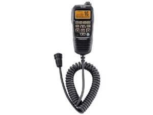 ICOM CommandMic IV Complete Remote-Control Option, YELLOW backlit LCD, in BLACK | HM195B 41 EXP