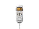 ICOM CommandMic IV with YELLOW Backlit LCD, in Super WHITE  | HM195SW 42 EXP
