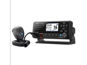 ICOM Black Fixed mount marine VHF w/ Class D DSC, NMEA 2000 & 0183-HS, and GPS | M430 11 USA