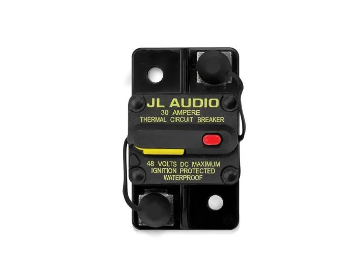 JL AUDIO XMD-MCB-30: Waterproof, Ignition Protected Circuit Breaker: 30 Amp | 90944 | 010-13681-00