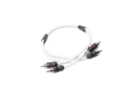 JL AUDIO XMD-WHTAIC2-1.5: RCA 2-channel, Marine Audio Interconnect Cable w/ Molded Connectors - 1.5 ft | 90484 | 010-13554-00