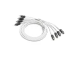 JL AUDIO XMD-WHTAIC4-6: RCA 4-Channel, 6 ft (1.83 m) Marine Audio Interconnect | 90440 | 010-13473-00