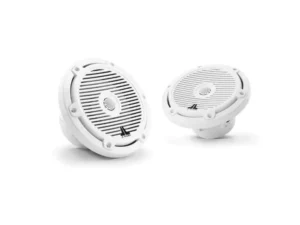 JL AUDIO M3-650X-C-GW: 6.5" Marine Speakers, Classic Grille, Gloss White, PAIR | 93511 | 010-03060-00