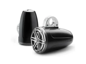 JL AUDIO M3-770ETXV3-SB-S-GM: 7.7" Tower Speakers, Satin Black Enclosure, Gunmetal Sport Grille, PAIR | 93536 | 010-03267-00